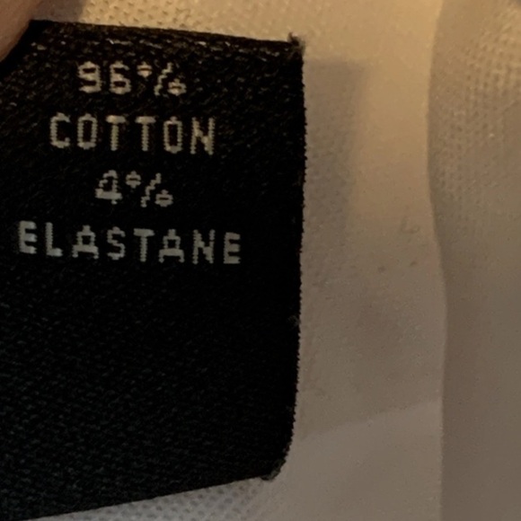 Lauren Ralph Lauren Dress Shirt Mens White Button Up Black Label 17 36/37 - Picture 7 of 8